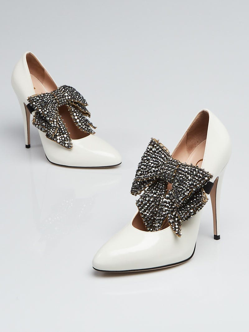 Gucci elaisa bow pump deals