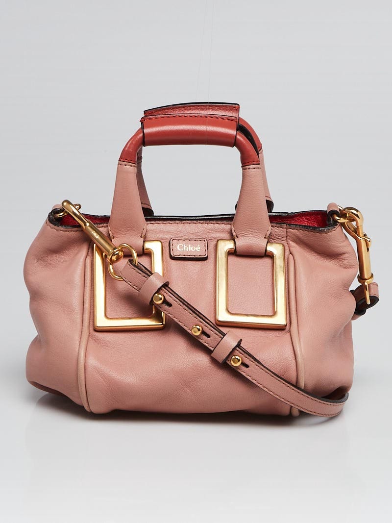 Chloé ETHEL Leather Bag クロエ レザーバッグ Chloe Leather Ethel Satchel Bag Black