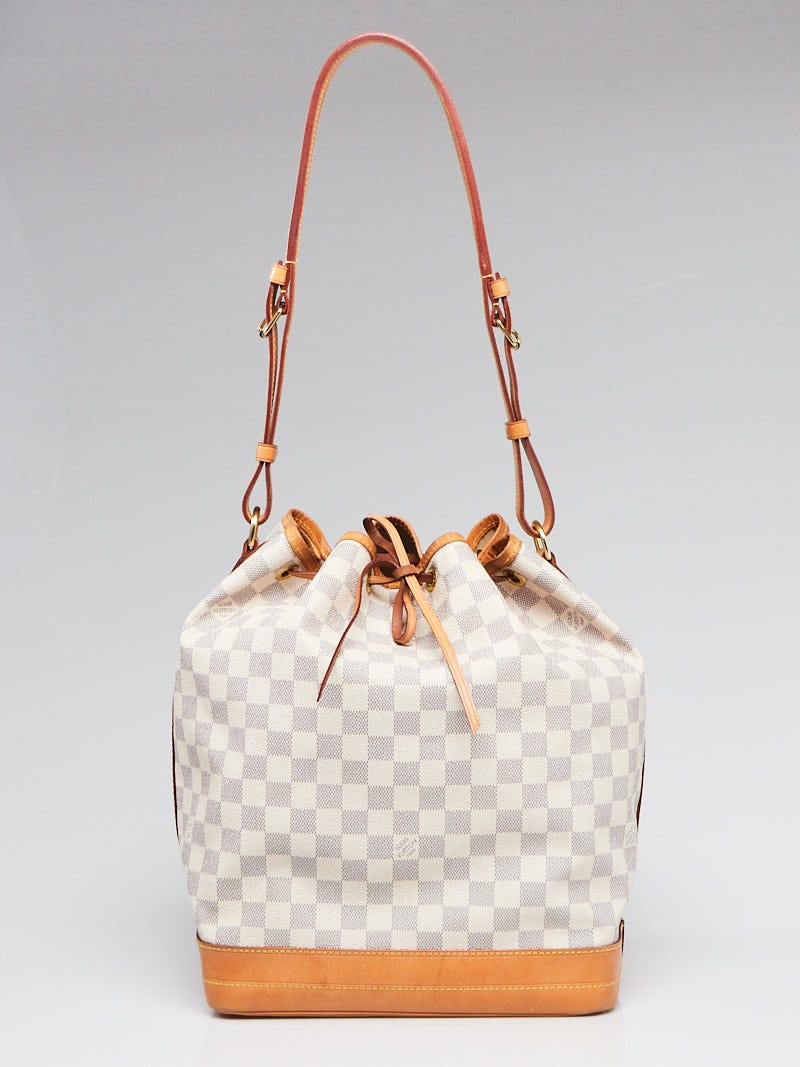 Louis Vuitton Damier Azur Canvas Noe Drawstring Bucket Bag