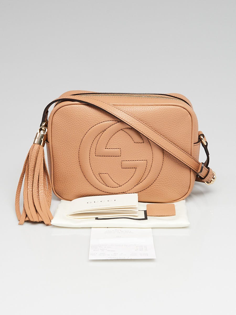 Gucci disco bag tan hot sale
