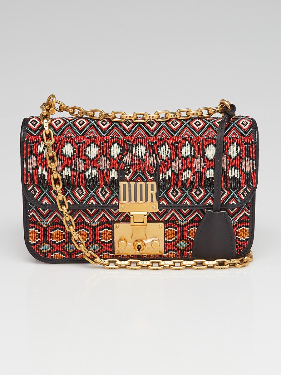 CHRISTIAN DIOR CHAIN BAG クリスチャン ディオールバッグ CHRISTIAN DIOR - Black Lambskin New Rock Cannage Chain Bag