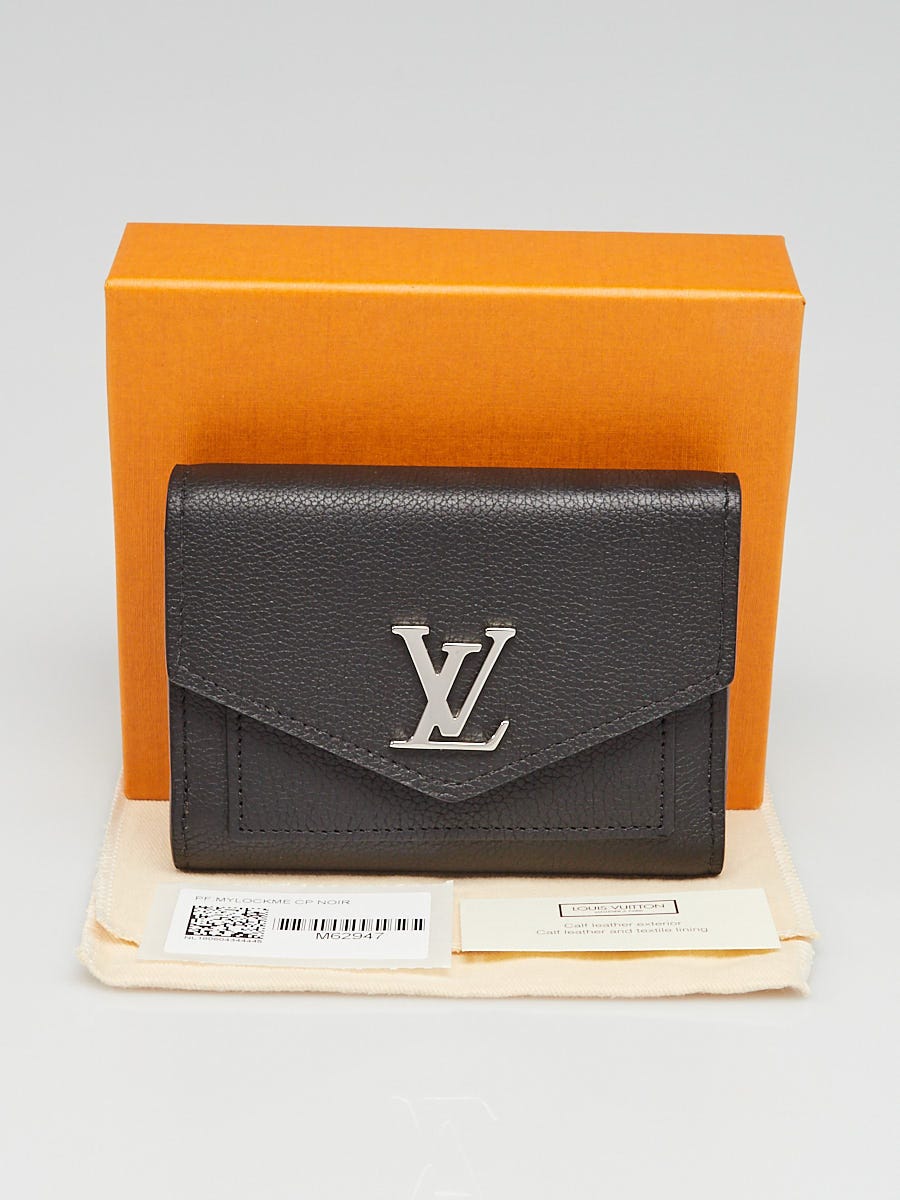 Lv Mylockme Compact Wallet Noir