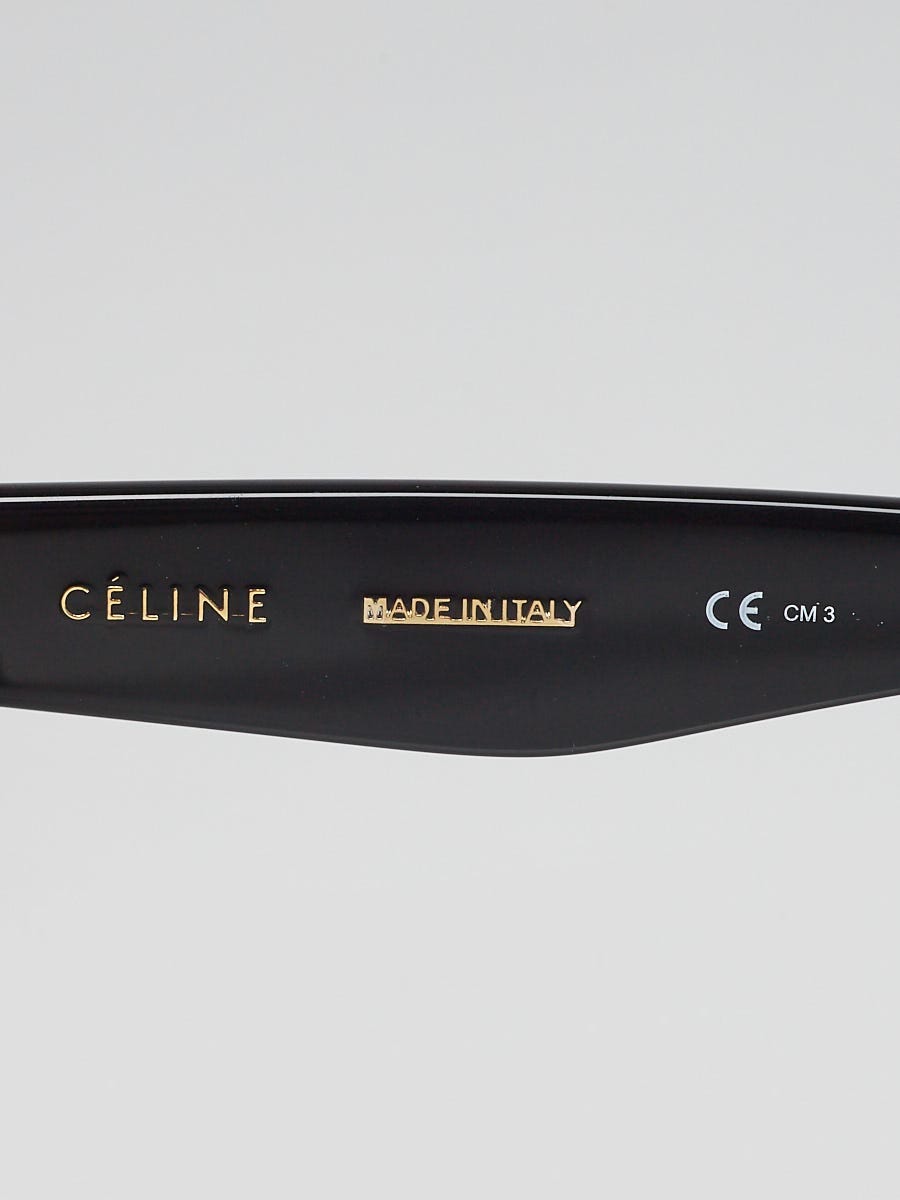 Celine Black Acetate Tilda Sunglasses 41076 S Yoogi s Closet