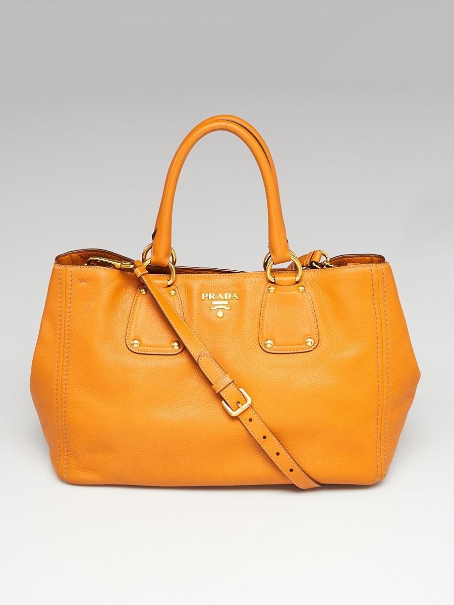 Prada cognac bag clearance