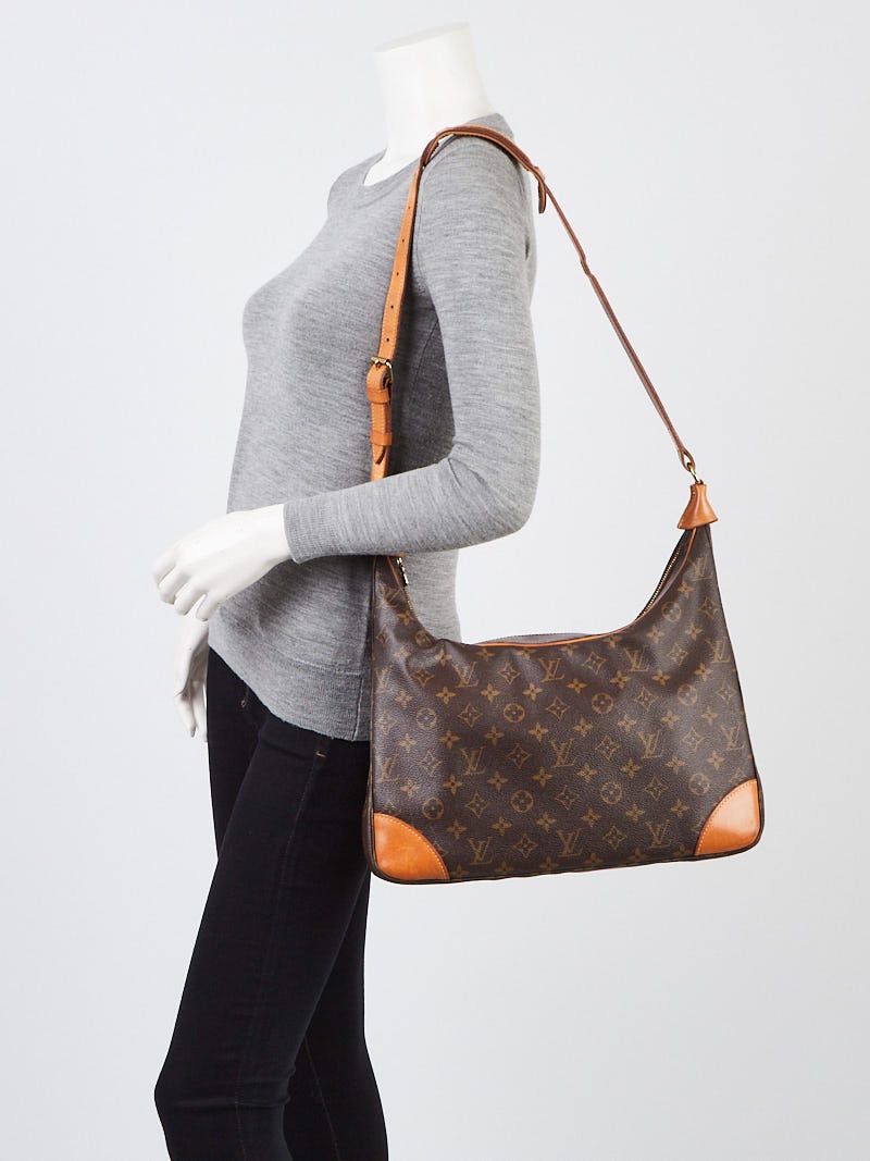 Louis Vuitton Shoulder Bag Boulogne 35 M51260 Monogram Canvas Brown Women's LOUIS  VUITTON