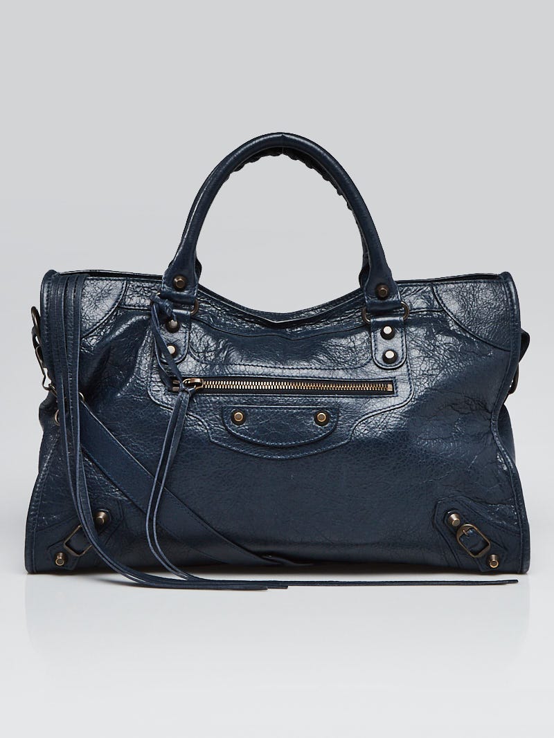 Blue balenciaga purse new arrivals