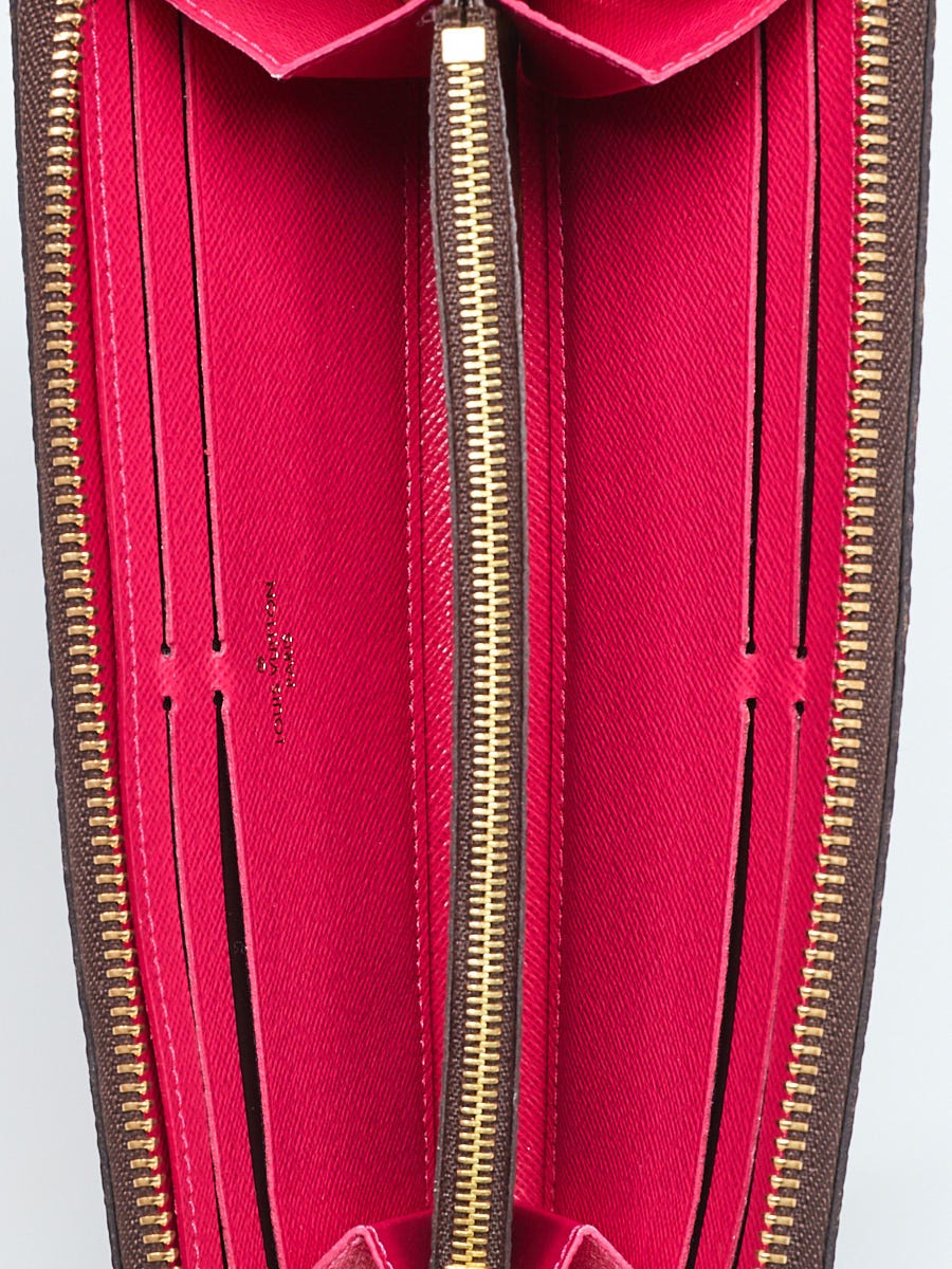 Louis Vuitton Monogram Canvas Freesia Clemence Wallet - Yoogi's Closet