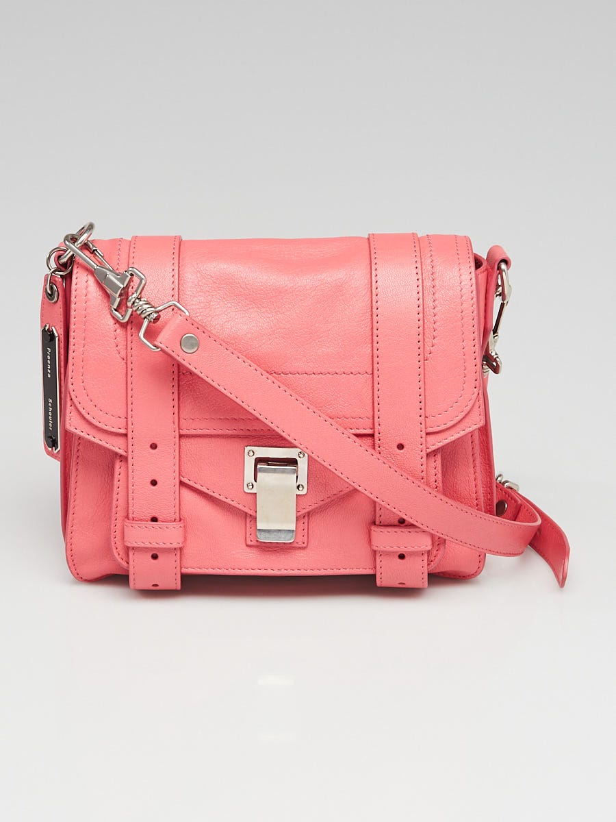 Proenza Schouler Hibiscus Leather PS1 Pouch Bag Yoogi s Closet