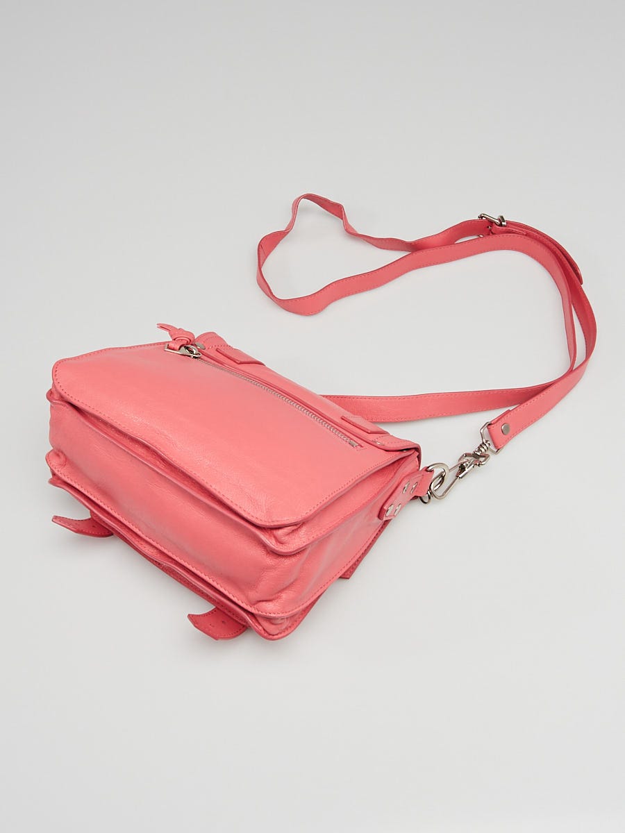 Proenza Schouler Hibiscus Leather PS1 Pouch Bag Yoogi s Closet