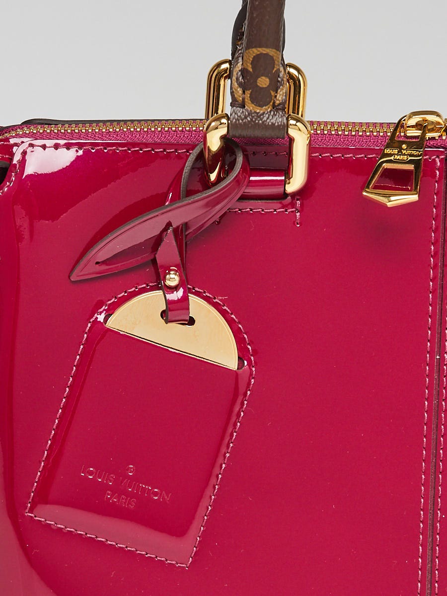 Louis Vuitton Magenta Vernis Miroir Tote Bag - Yoogi's Closet