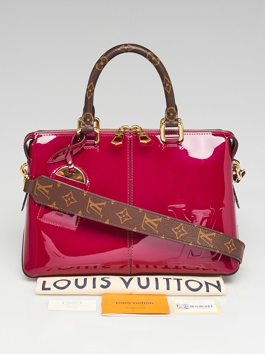 Louis Vuitton Miroir Handbag Vernis with Monogram Canvas at 1stDibs