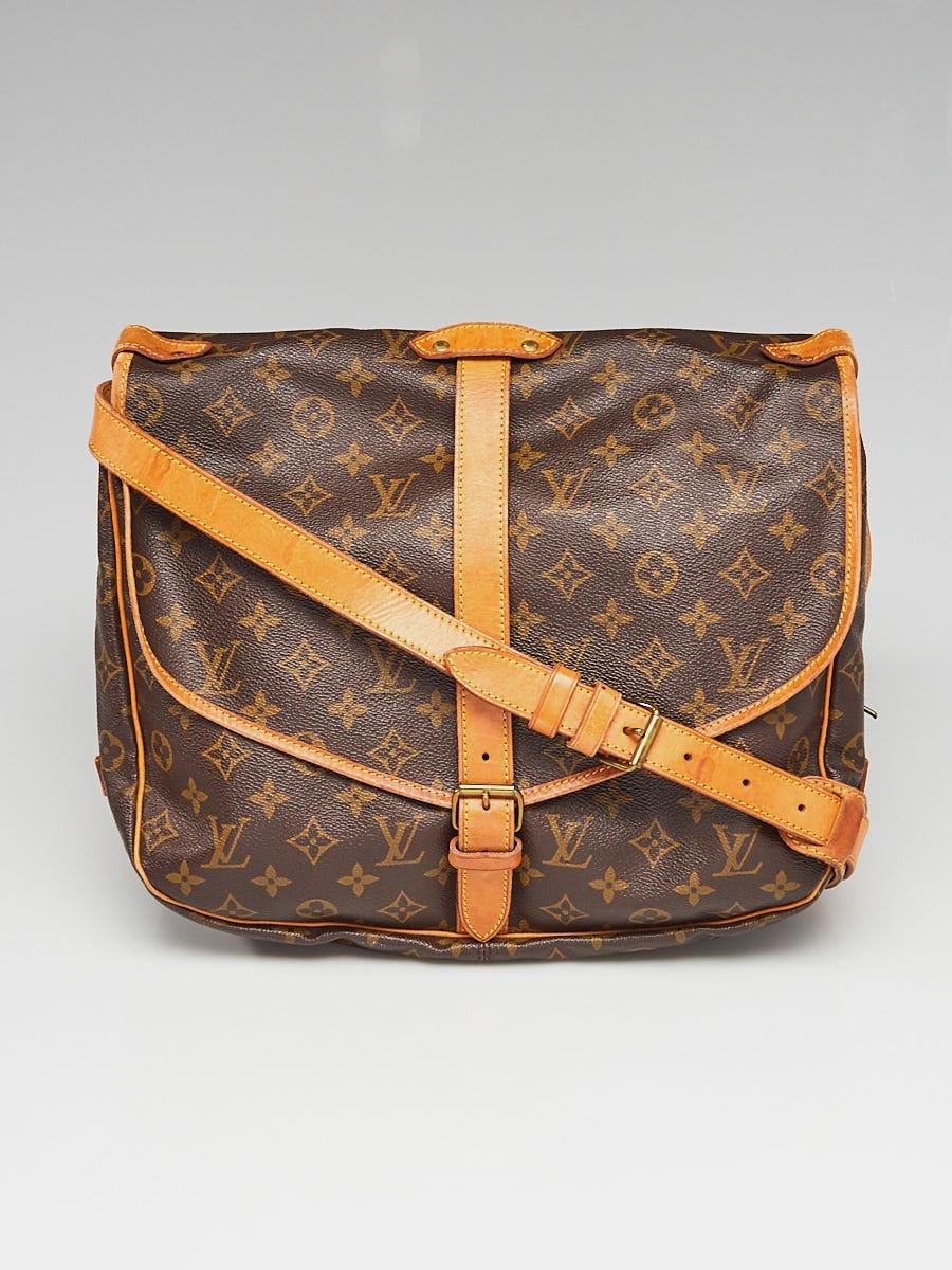 Authentic Louis Vuitton Saumur 35 Monogram Messenger Bag