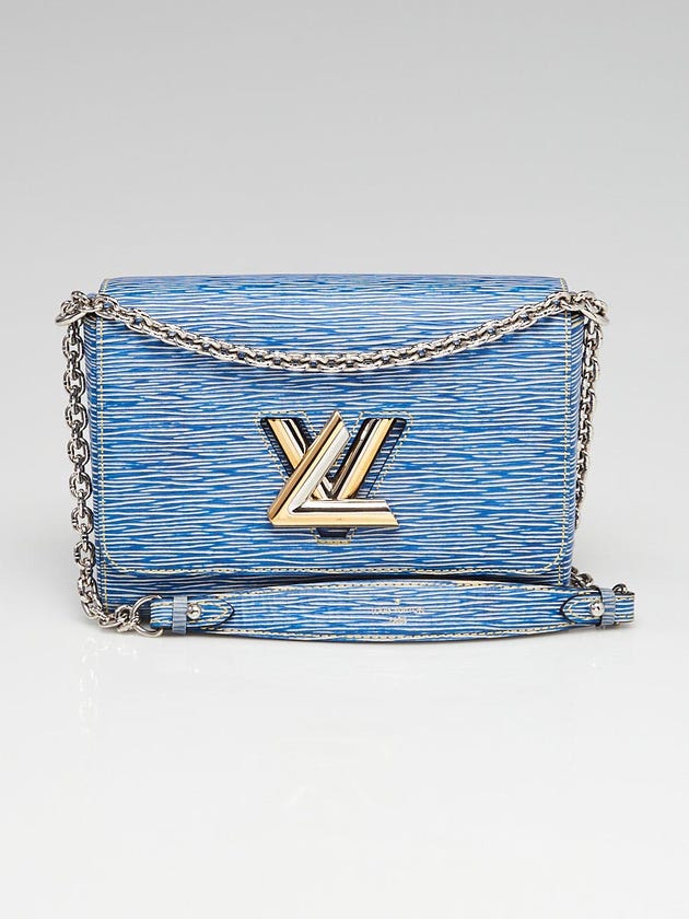 Louis Vuitton Light Denim Epi Leather Twist MM Bag
