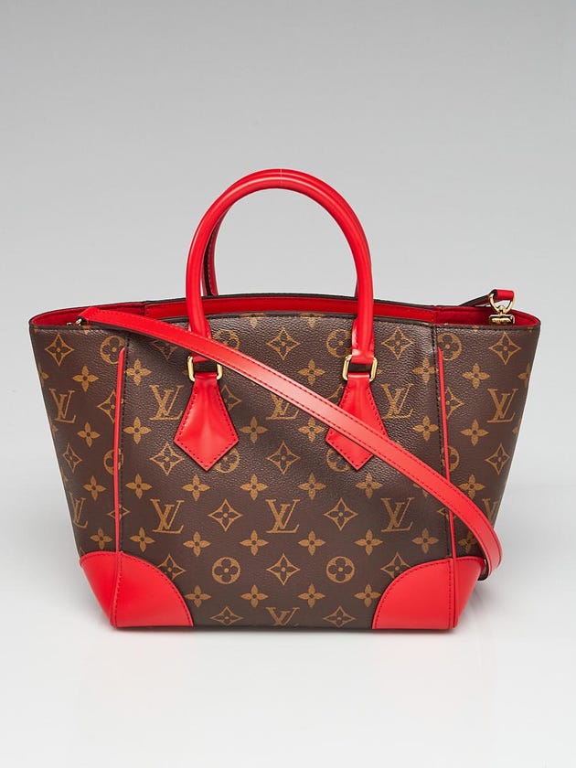 Louis Vuitton Coquelicot Monogram Canvas Phenix PM Bag