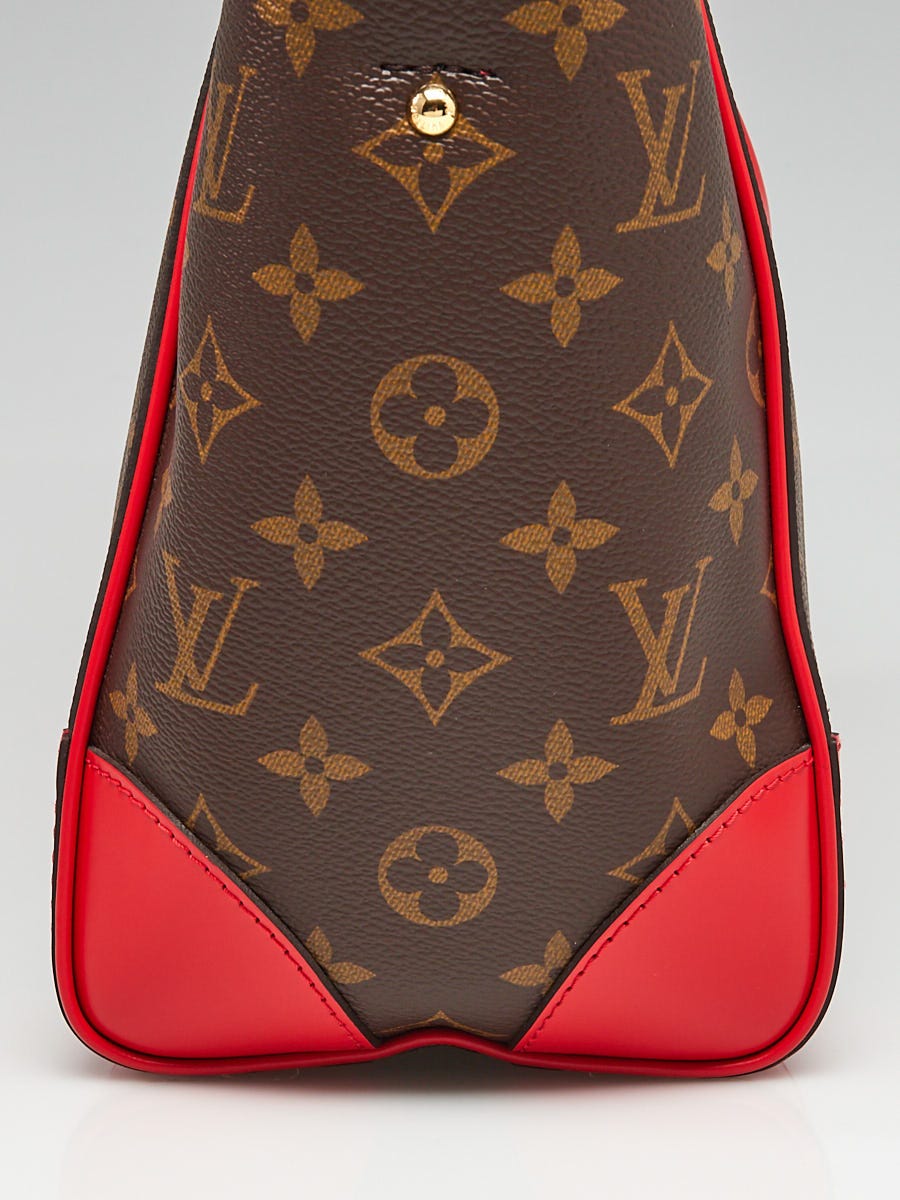 Louis Vuitton Tote Phenix Monogram PM Coquelicot in Toile Canvas/Calfskin  with Gold-tone - US
