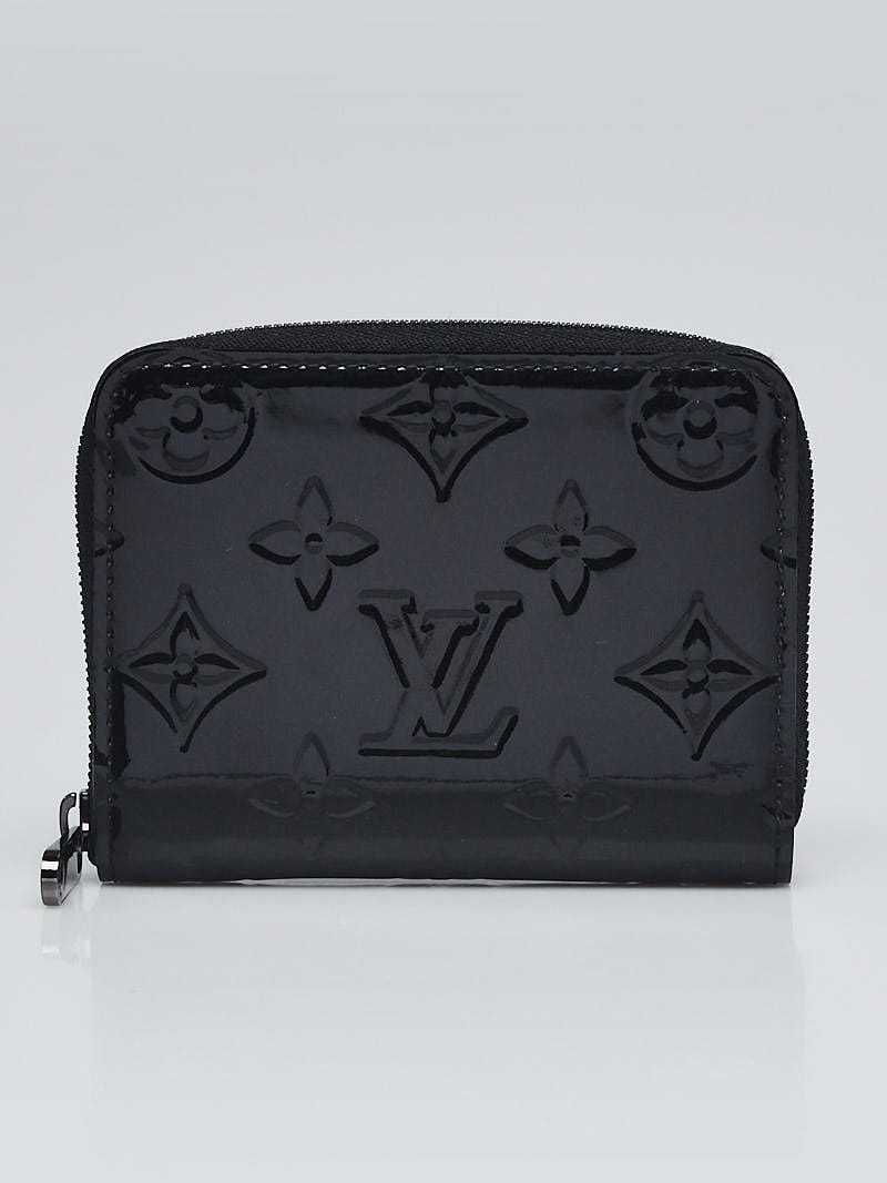 Louis Vuitton Vintage Black Monogram Vernis Magnetique Zippy
