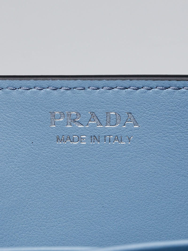 Prada Multicolor Glace Calfskin Leather Vintage Comic Wallet on