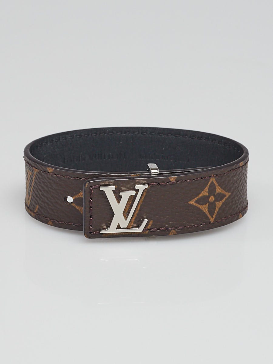 Louis Vuitton Monogram Canvas LV Slim Bracelet Size 19 - Yoogi's