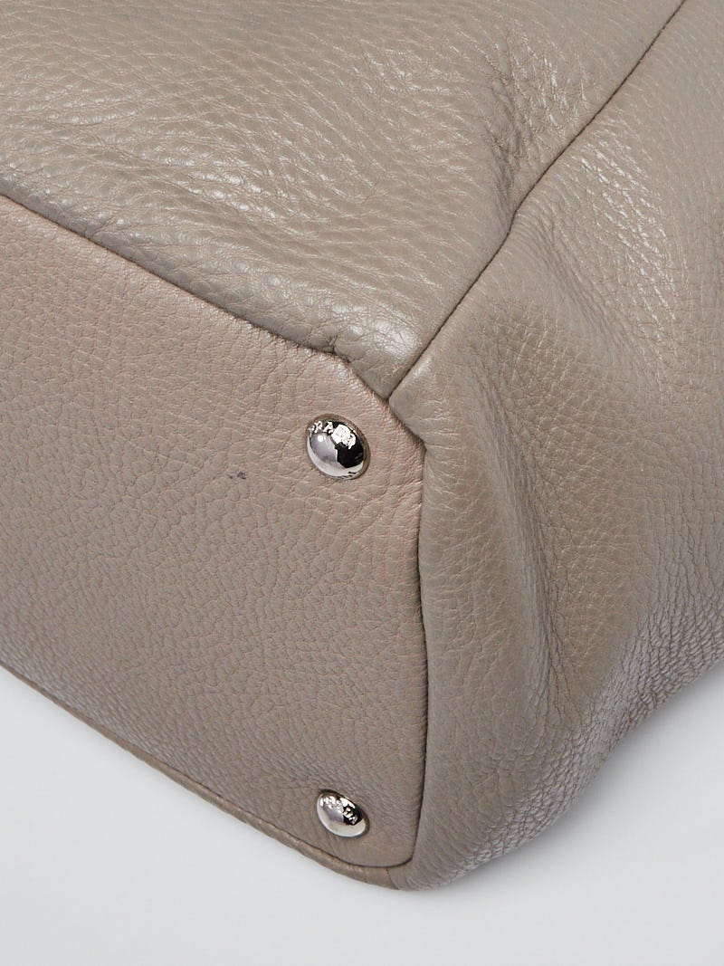 Prada Vintage Pink Vitello Daino Two-Way Leather Handbag