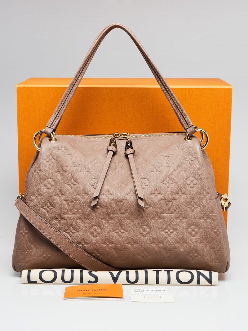 Louis Vuitton Black Monogram Empreinte Leather Ponthieu MM Bag - Yoogi's  Closet