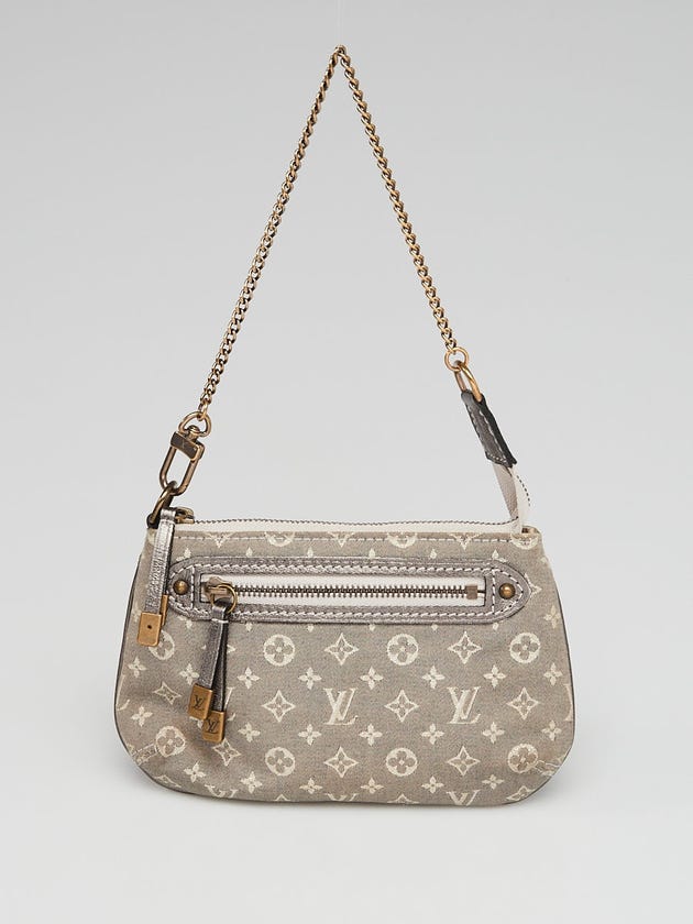 Louis Vuitton Platine Monogram Idlylle Canvas Mini Pochette Bag