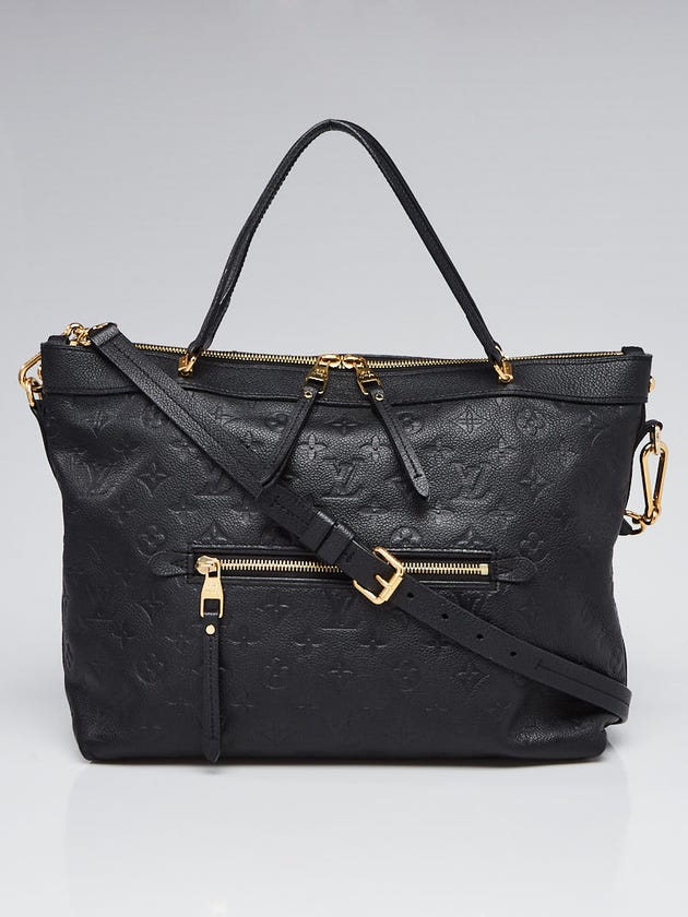 Louis Vuitton Black Monogram Empreinte Leather Bastille MM Bag