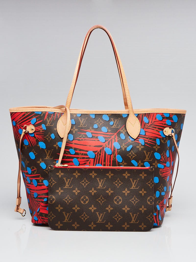 Louis Vuitton Limited Edition Denim Blue Monogram Jungle Canvas