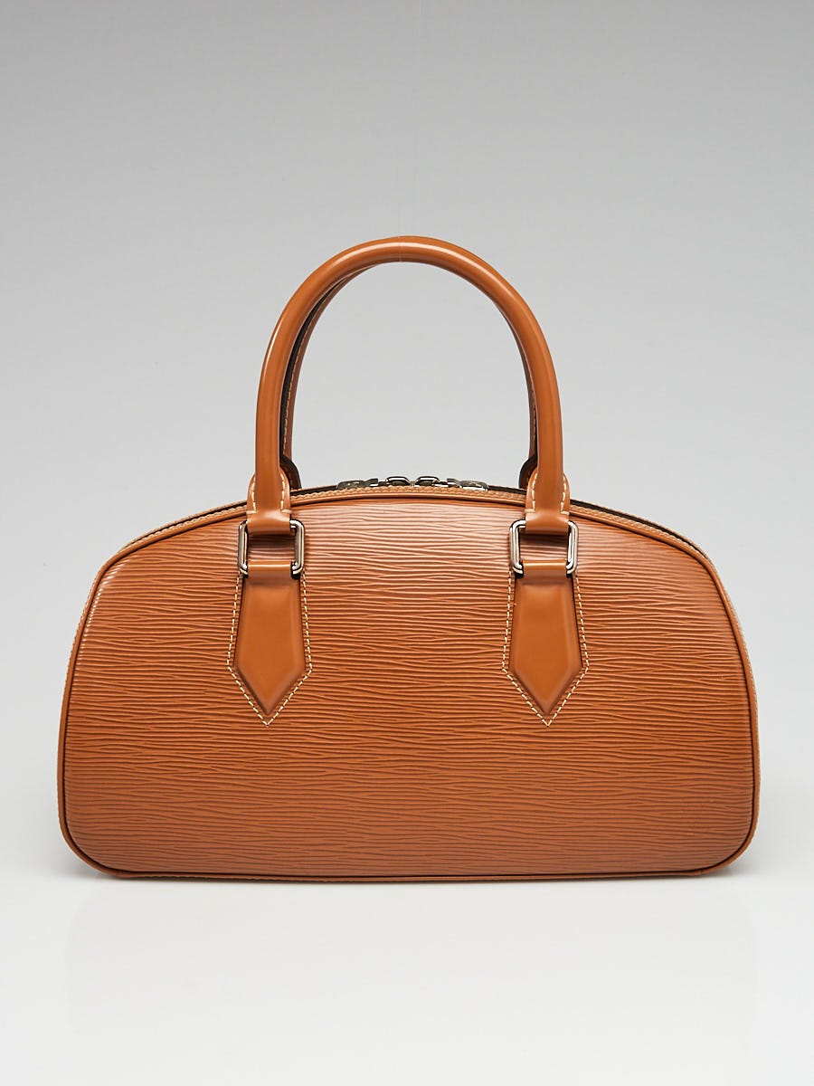 Louis Vuitton Authentic Alma Mm Handbag, 2006, Epi Brown Leather