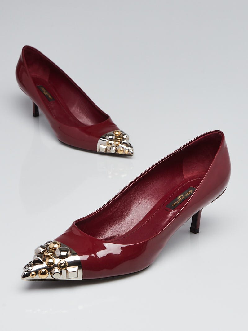 Louis Vuitton, Shoes, Red Louis Vuitton Pumps