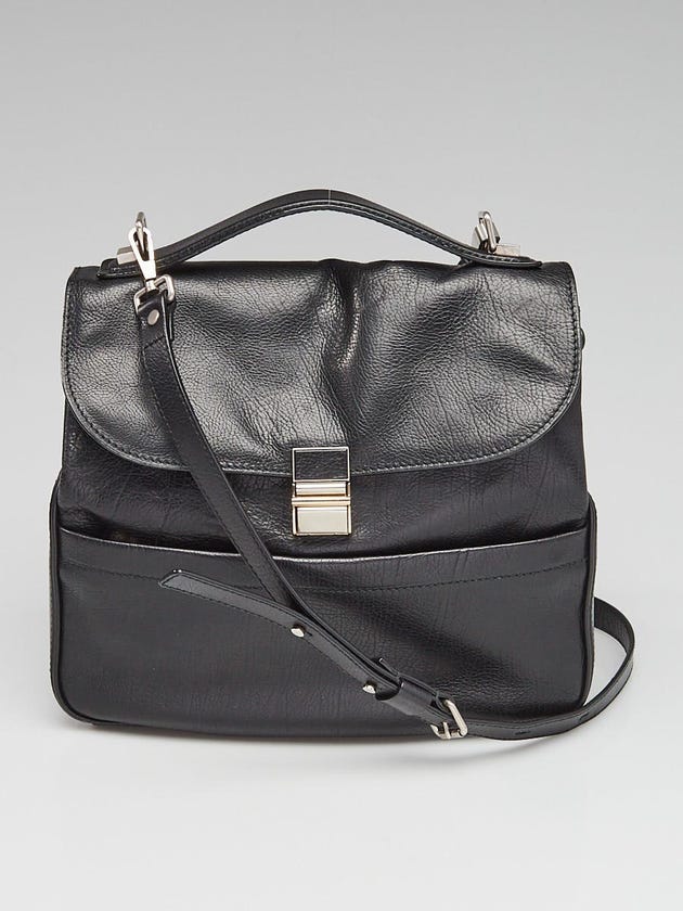 Proenza Schouler Black Leather Kent Bag