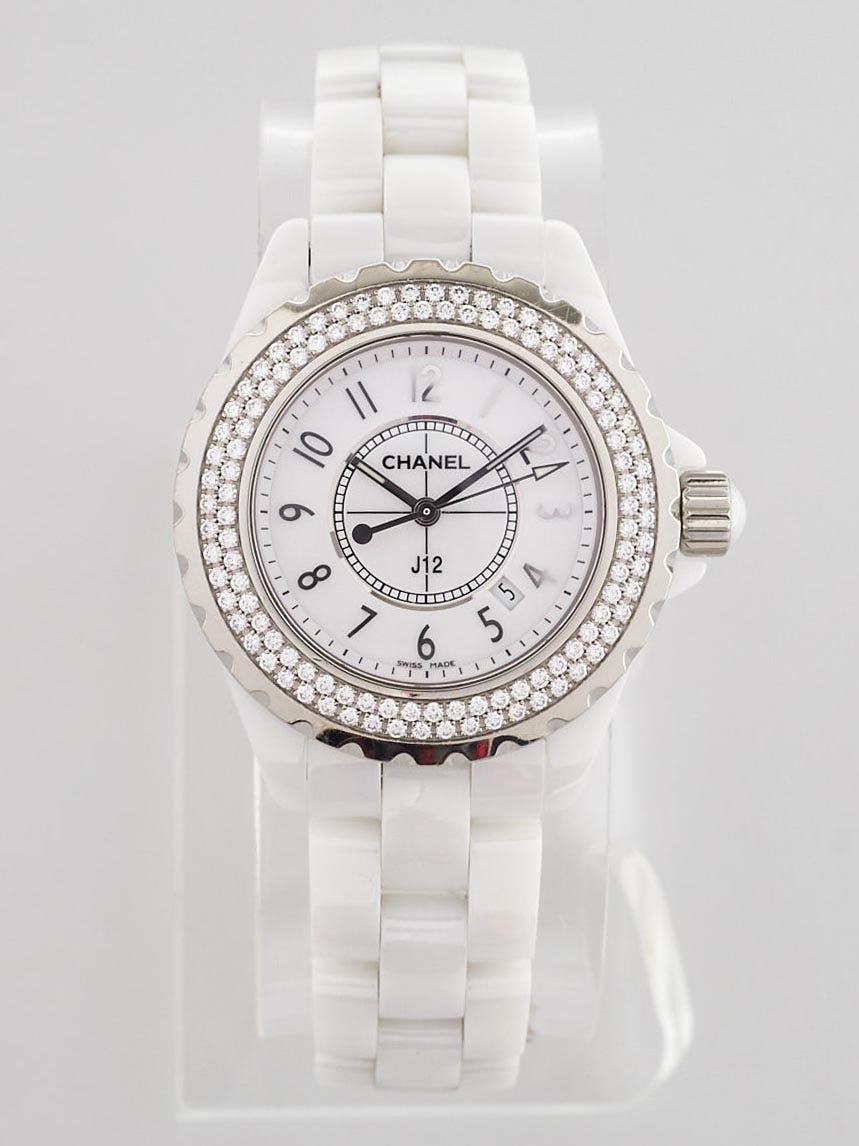 Đồng hồ Chanel J12 H2011 Unisex Automatic Ceramic White 42