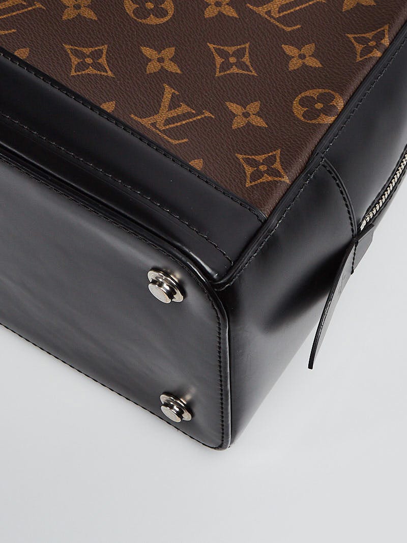 Louis Vuitton Limited Edition Black Monogram Canvas Dora MM Bag - Yoogi's  Closet