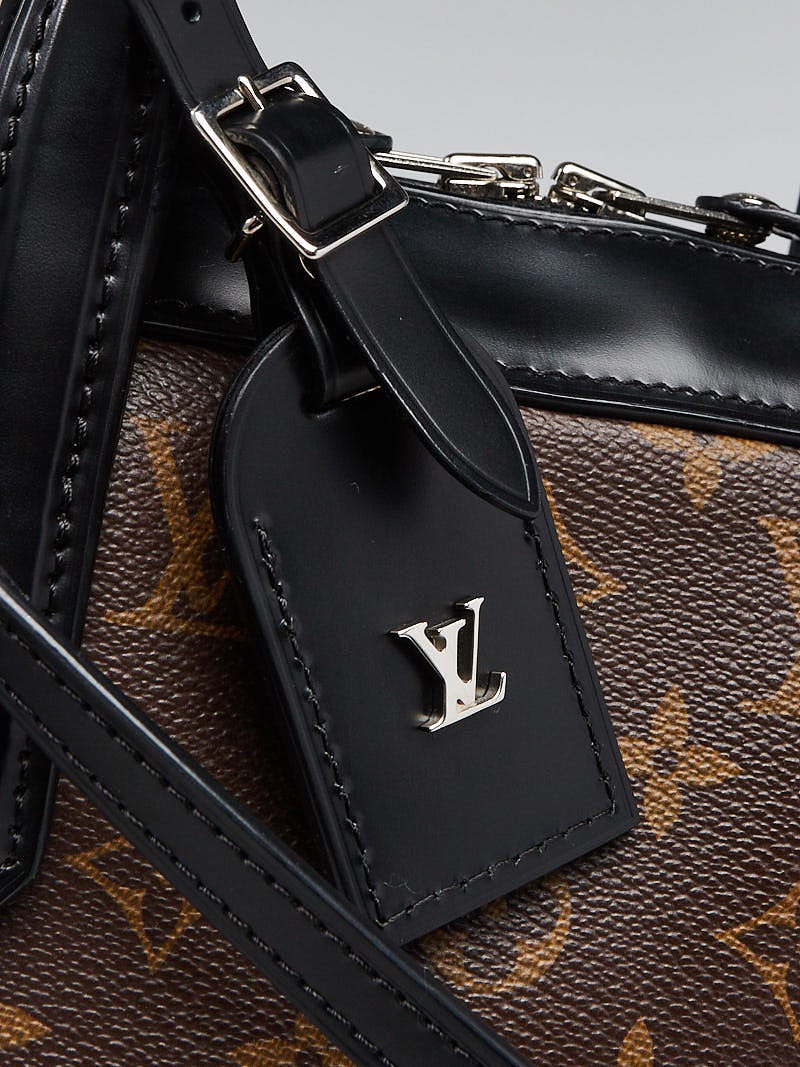 Louis Vuitton Limited Edition Black Monogram Canvas Dora MM Bag - Yoogi's  Closet