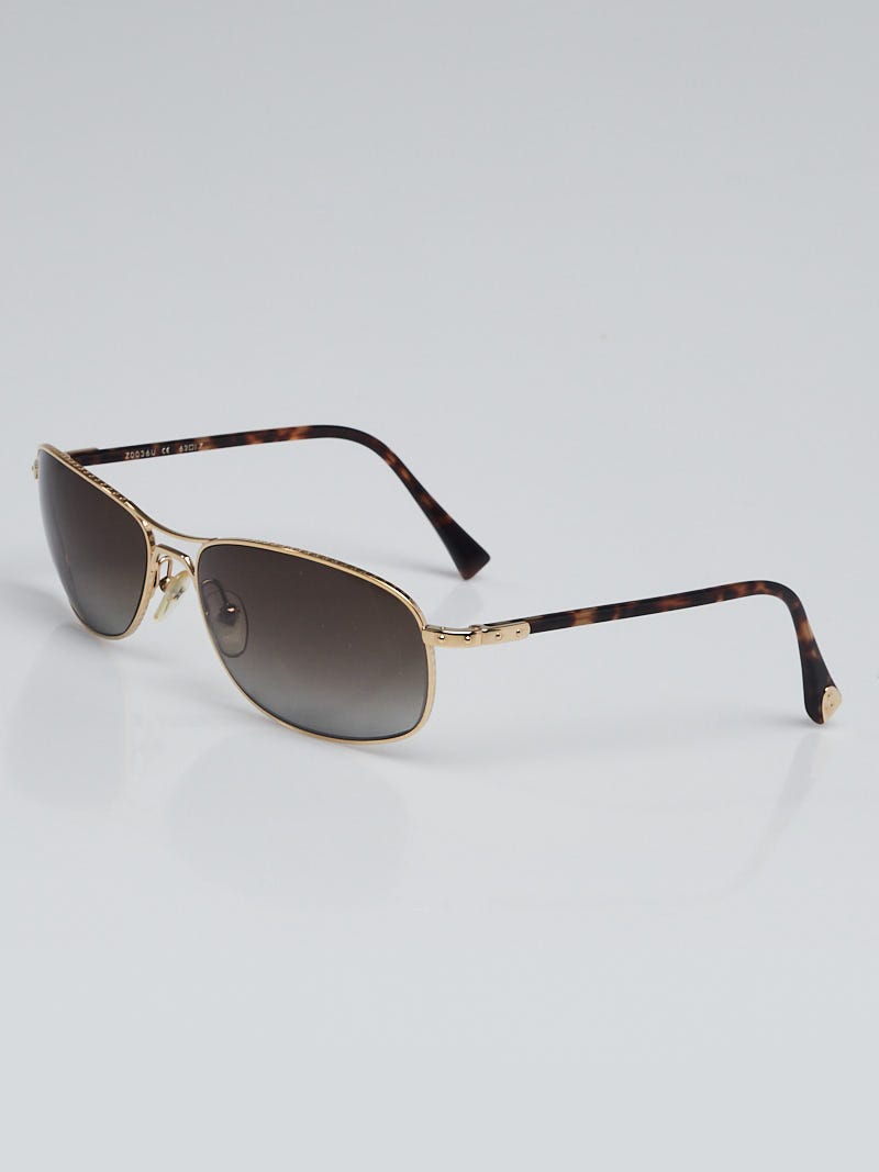 Louis Vuitton Goldtone Metal Conspiracy Zion Sunglasses Z0036U