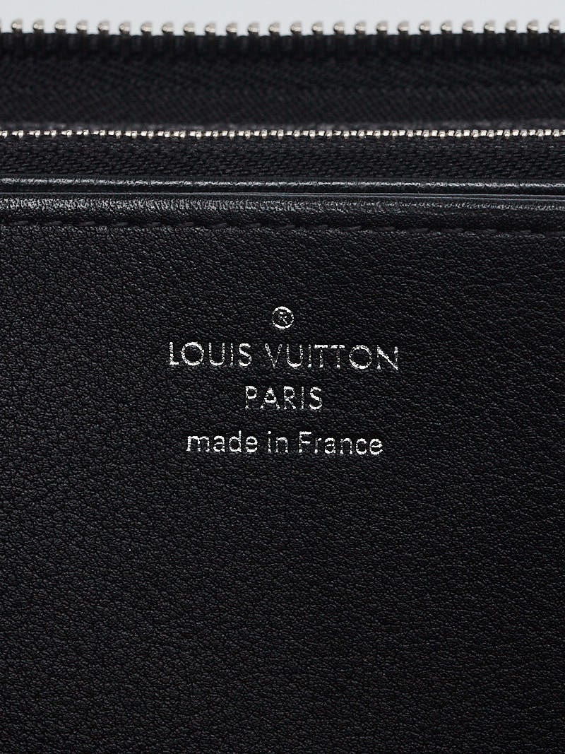 Louis Vuitton Blue Monogram Mahina Leather Zippy Wallet - Yoogi's