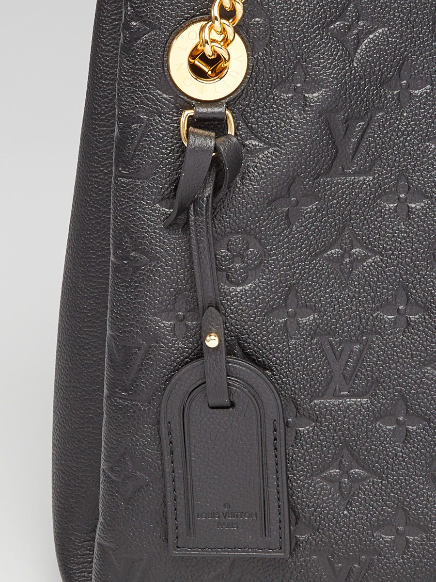 Louis Vuitton Black Monogram Empreinte Leather Surene MM Bag - Yoogi's  Closet