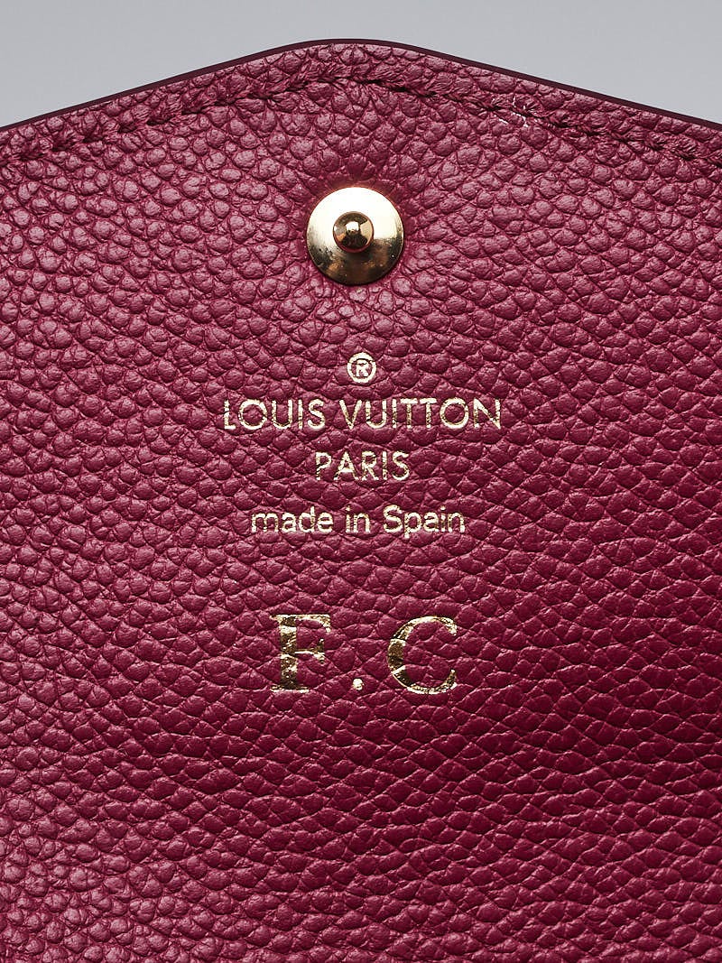 Louis Vuitton Aurore Monogram Empreinte Leather Curieuse Wallet - Yoogi's  Closet