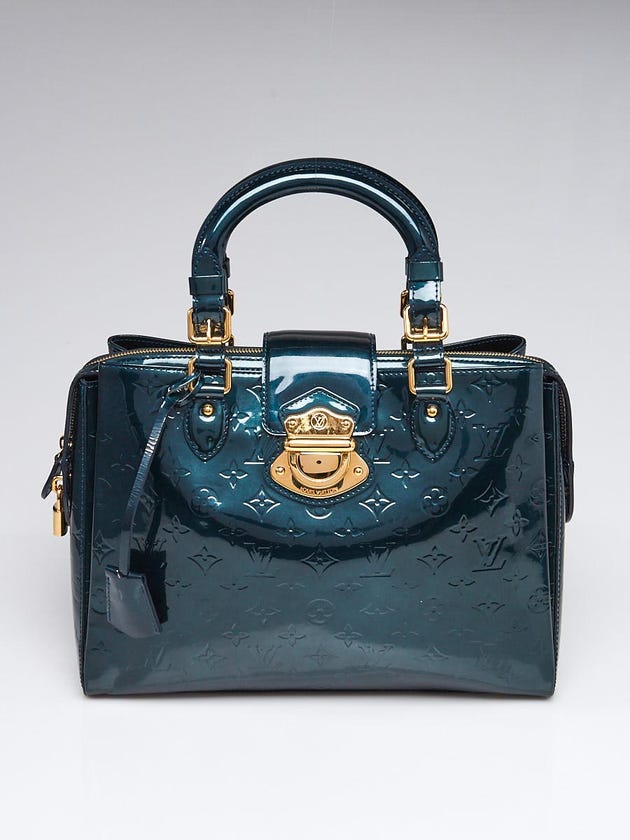 Louis Vuitton Blue Nuit Monogram Vernis Melrose Avenue Bag