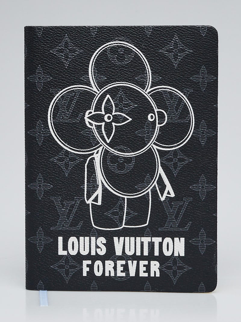 Louis Vuitton Monogram Eclipse Canvas Vivienne MM Limited Edition Notebook