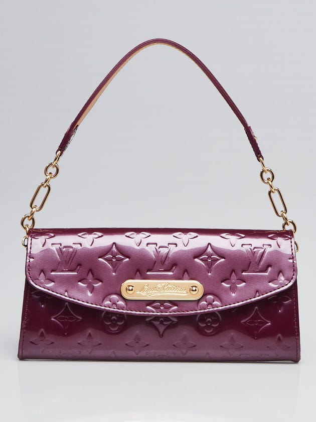 Louis Vuitton Violette Monogram Vernis Sunset Boulevard Bag