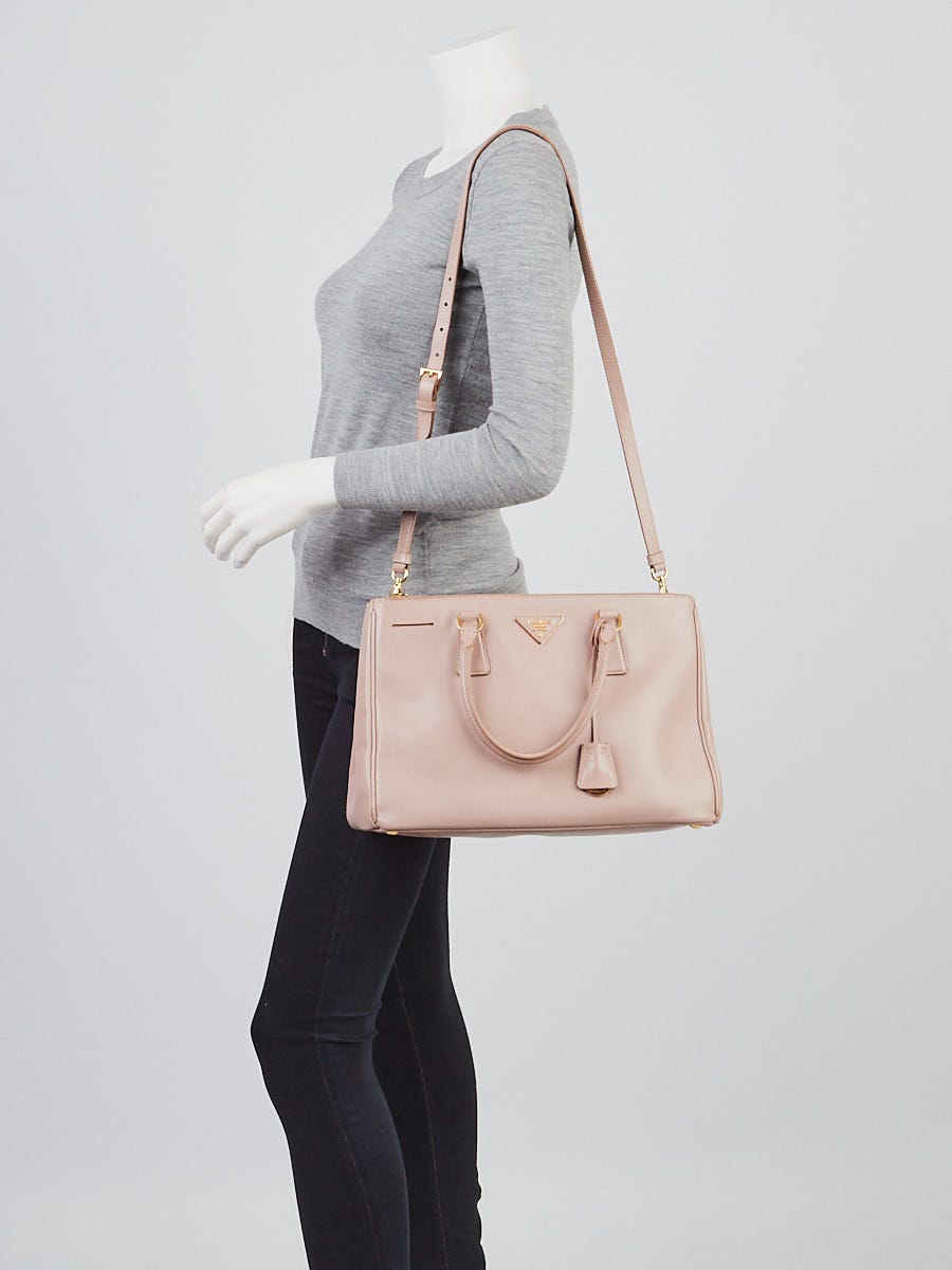 Review: Prada Saffiano Medium Double Zip Top-Handle Bag ( BN2274