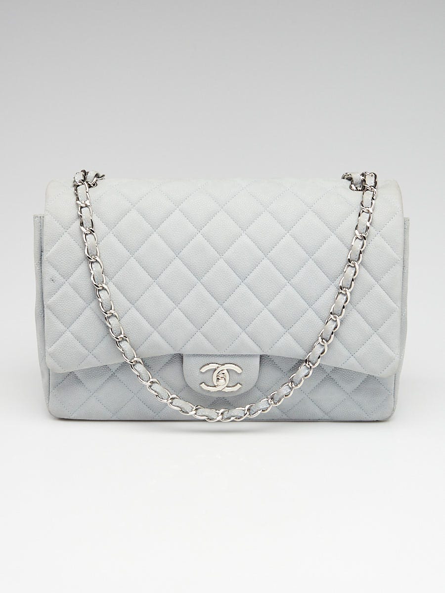 Chanel Clutch With Chain Classic Flap Quilted Caviar Bag in Matte