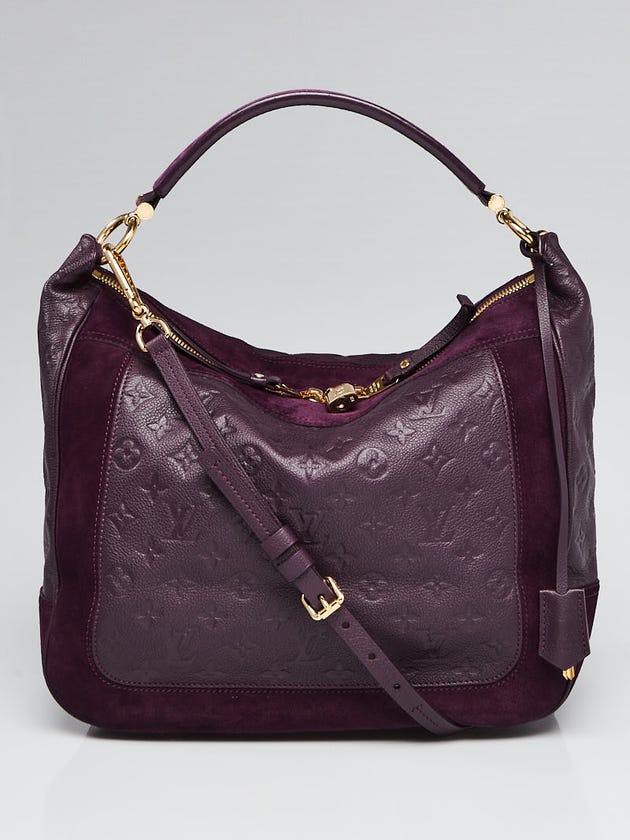 Louis Vuitton Aube Monogram Empreinte Leather Audacieuse MM Bag