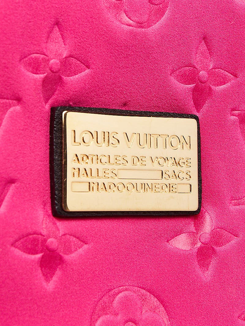 Louis Vuitton Limited Edition Fuchsia Monogram Neoprene Scuba MM Tote Bag -  Yoogi's Closet
