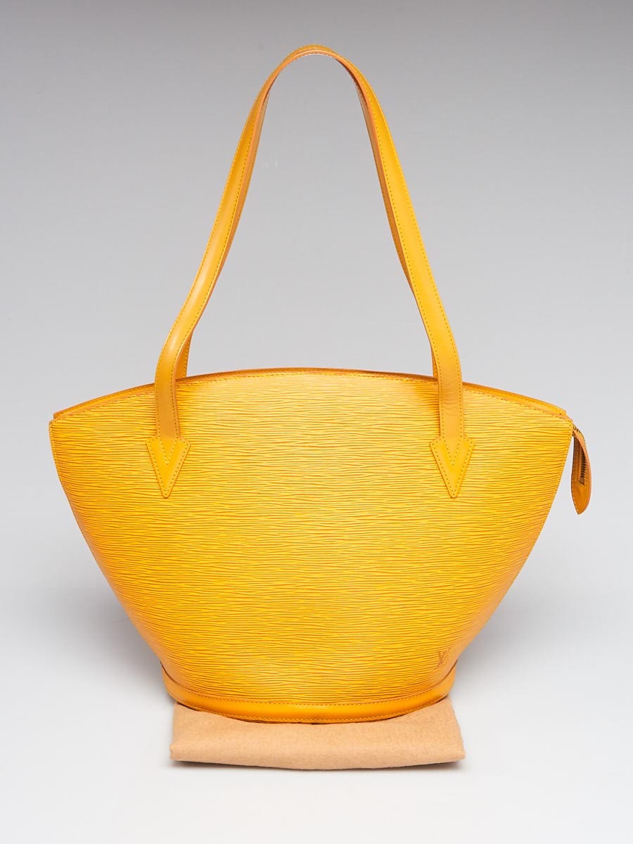 Yellow Louis Vuitton Epi Saint Jacques Long Strap GM Bag