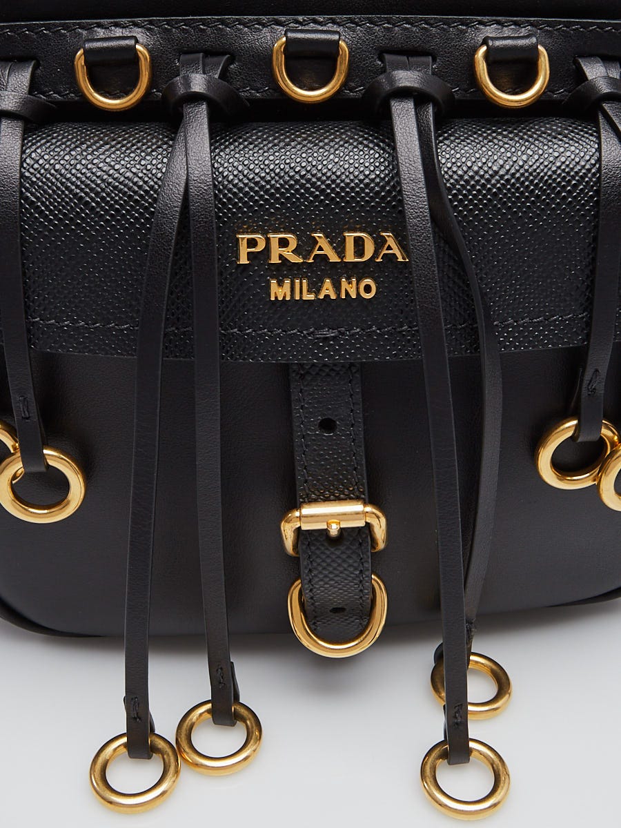 Prada Leather Ring Handbag
