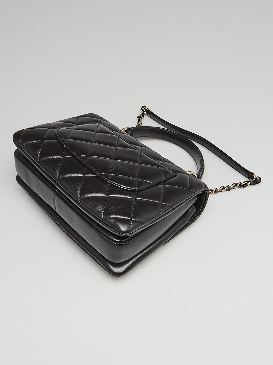 Chanel Black Easy Carry Flap Jumbo Bag – The Closet