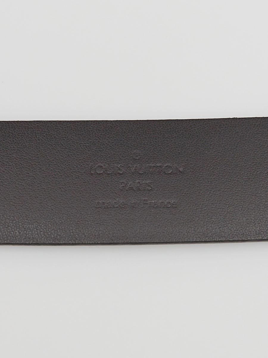 Louis Vuitton Black Monogram Mat Belt Size 85/34 - Yoogi's Closet