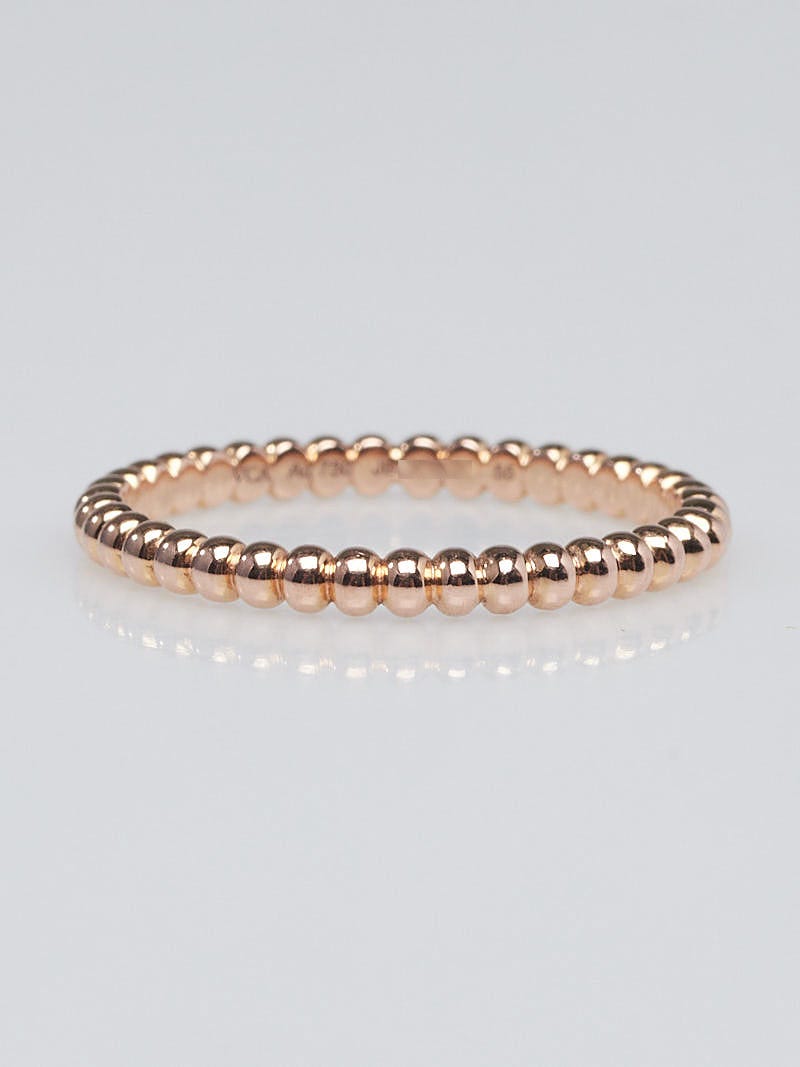 Van Cleef & Arpels - Perlee Signature Ring - Ring Woman Pink Gold