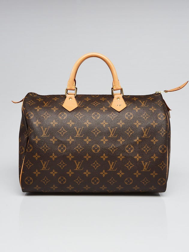 Louis Vuitton Monogram Canvas Speedy 35 Bag